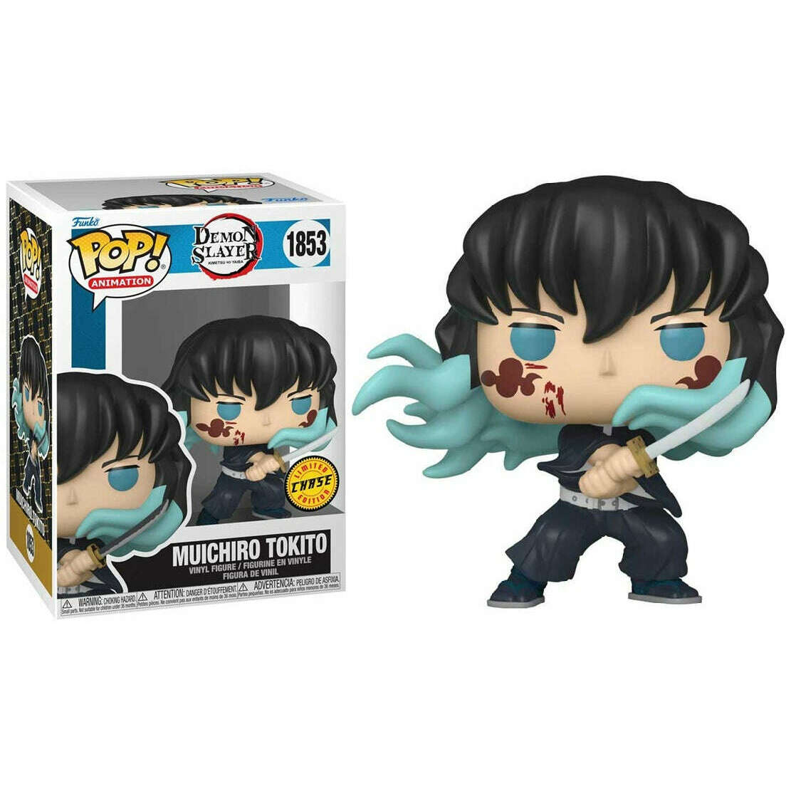 Toys N Tuck:Pop! Vinyl - Demon Slayer - Muichiro Tokito 1853 Chase,Funko