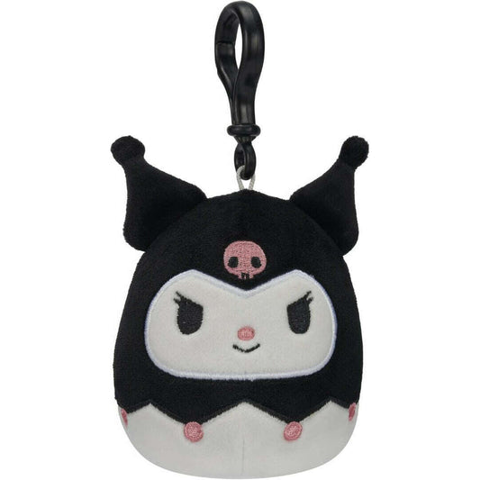 Toys N Tuck:Squishmallows Hello Kitty And Friends 3.5 Inch Clip-on Plush - Kuromi,Squishmallows