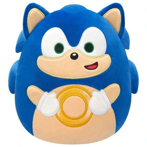 Toys N Tuck:Squishmallows Sonic The Hedgehog 8 Inch Plush - Sonic,Sonic The Hedgehog