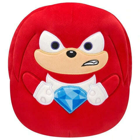 Toys N Tuck:Squishmallows Sonic The Hedgehog 8 Inch Plush - Knuckles,Sonic The Hedgehog