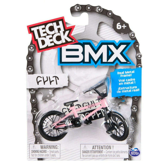 Toys N Tuck:Tech Deck Single Pack BMX - Cult  (Pink & Black),Tech Deck