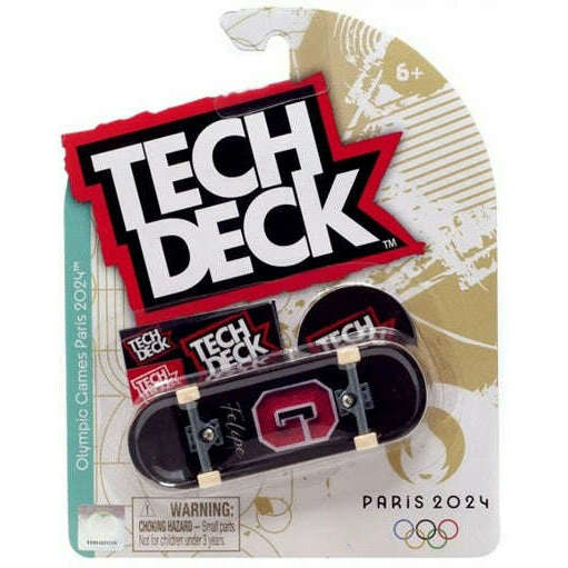 Toys N Tuck:Tech Deck Single Pack 96mm Fingerboard - Felipe Red G (Paris 2024),Tech Deck