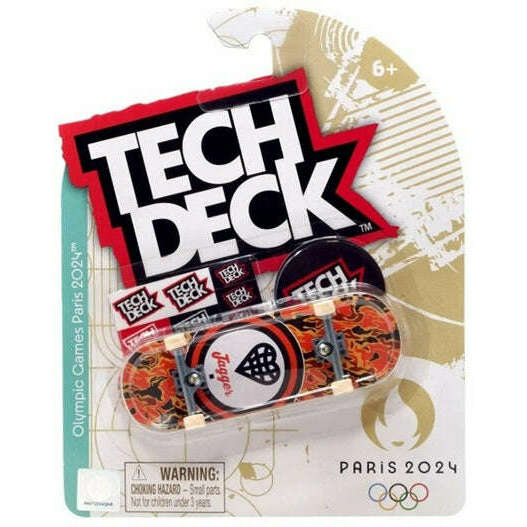 Toys N Tuck:Tech Deck Single Pack 96mm Fingerboard - Jagger (Paris 2024),Tech Deck