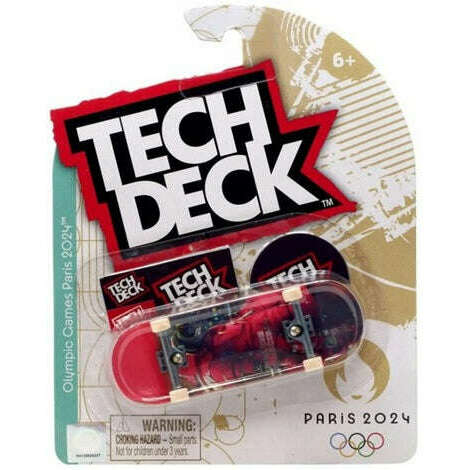 Toys N Tuck:Tech Deck Single Pack 96mm Fingerboard - Felipe Gustavo Magenta Astronaut (Paris 2024),Tech Deck