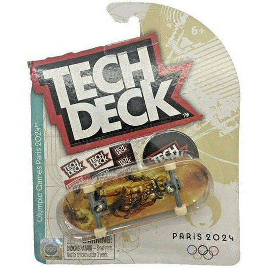 Toys N Tuck:Tech Deck Single Pack 96mm Fingerboard - Felipe Gustavo Yellow Astronaut (Paris 2024),Tech Deck