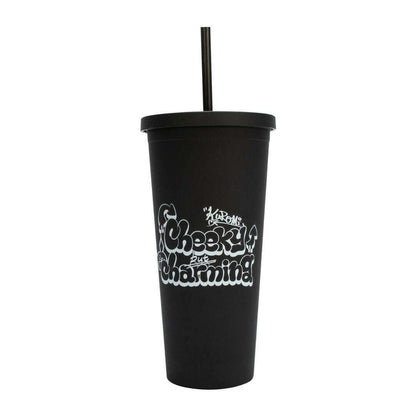 Toys N Tuck:Drinks Bottle With Straw - Kuromi,Hello Kitty