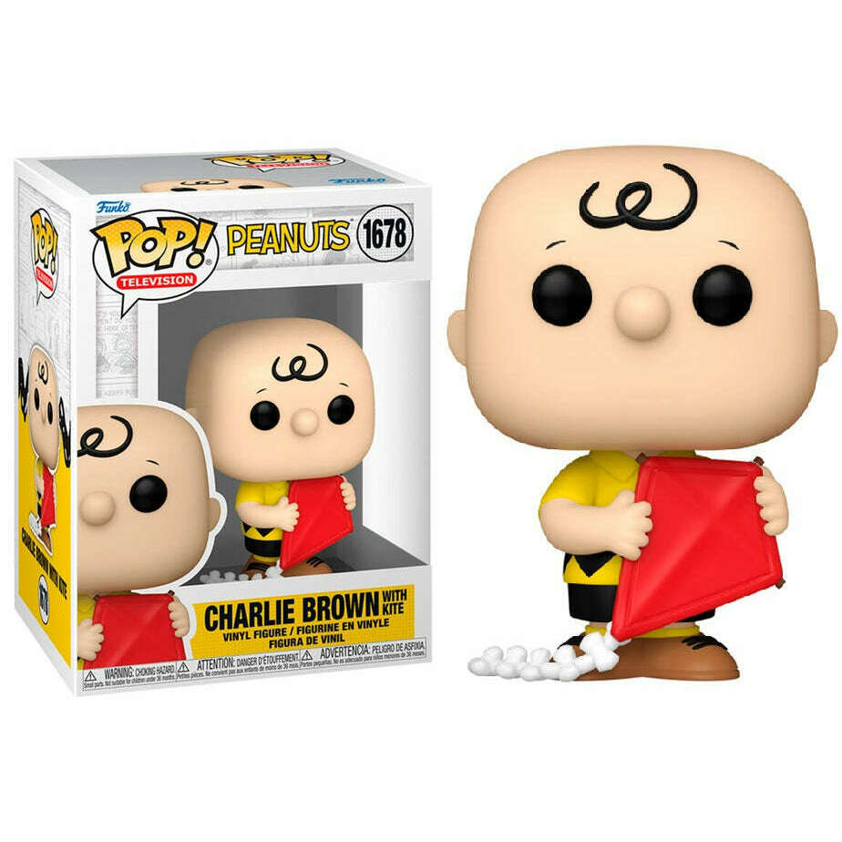 Toys N Tuck:Pop! Vinyl - Peanuts - Charlie Brown With Kite 1678,Peanuts