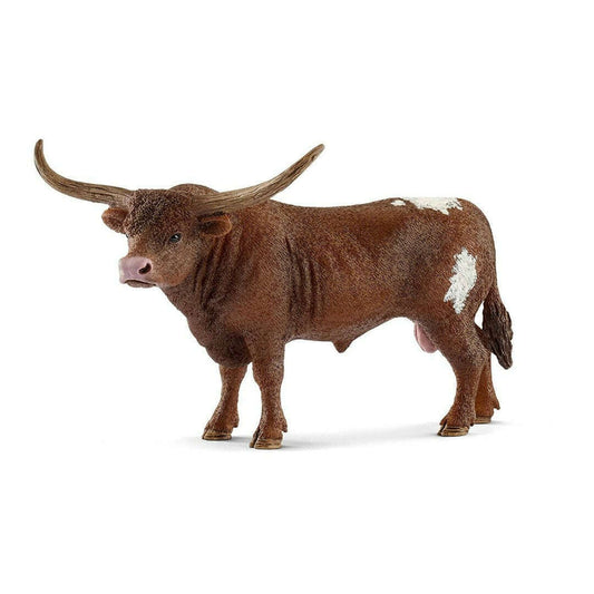 Toys N Tuck:Schleich 13866 Farm World Texas Longhorn bull,Schleich