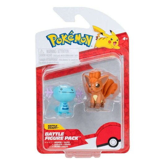 Toys N Tuck:Pokemon Battle Figure Pack - Wooper Vulpix,Pokemon