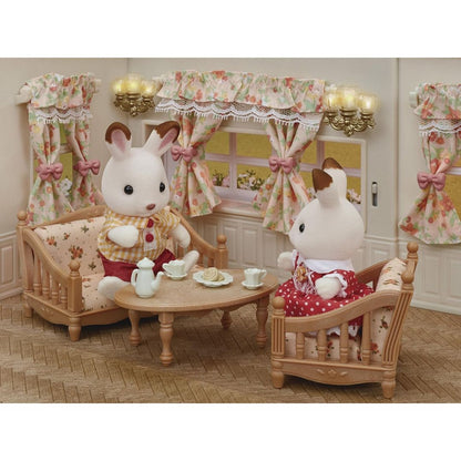 Sylvanian Families Wall Lamps & Curtains Set