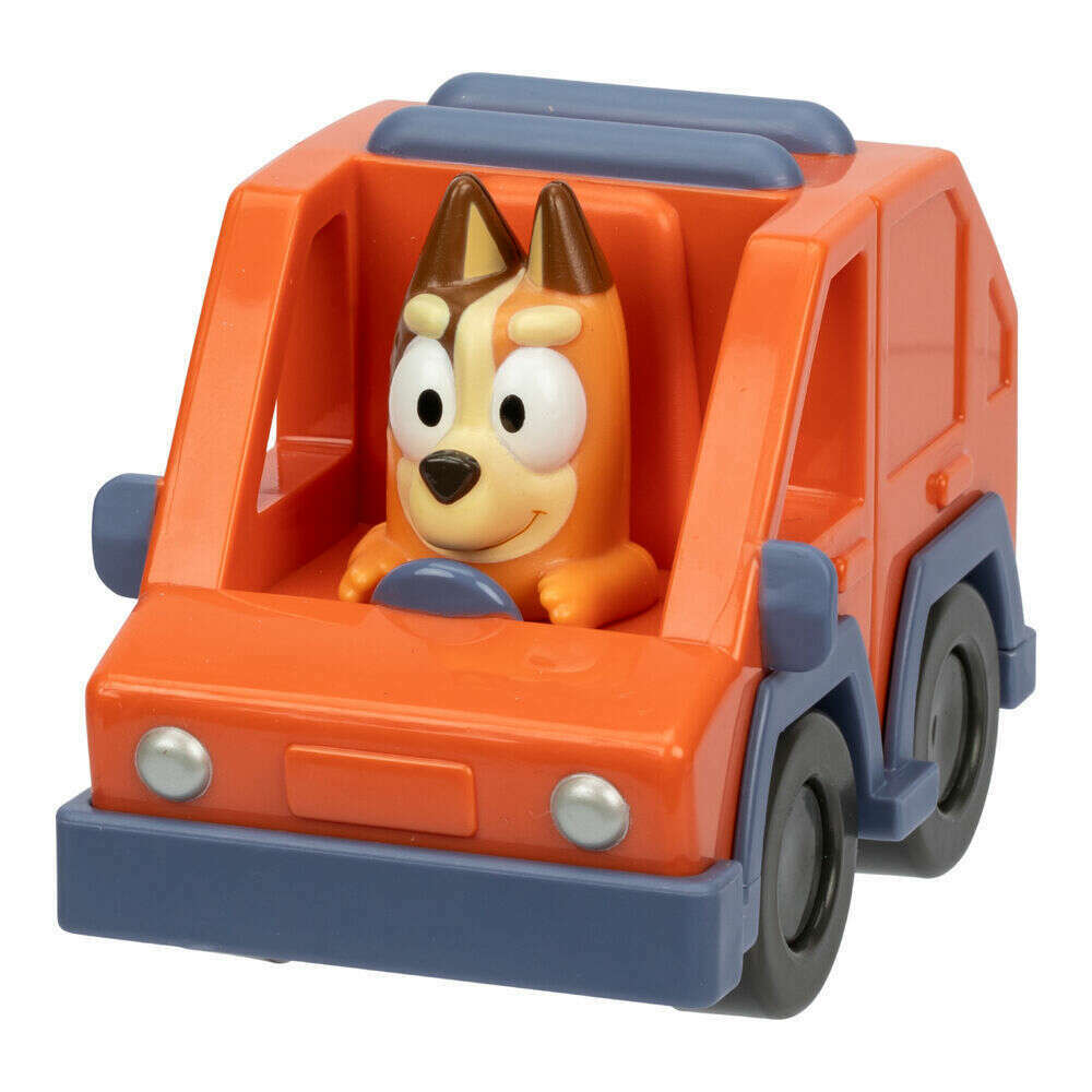 Toys N Tuck:Bluey - Mini Racers Heeler 4WD Chilli,Bluey