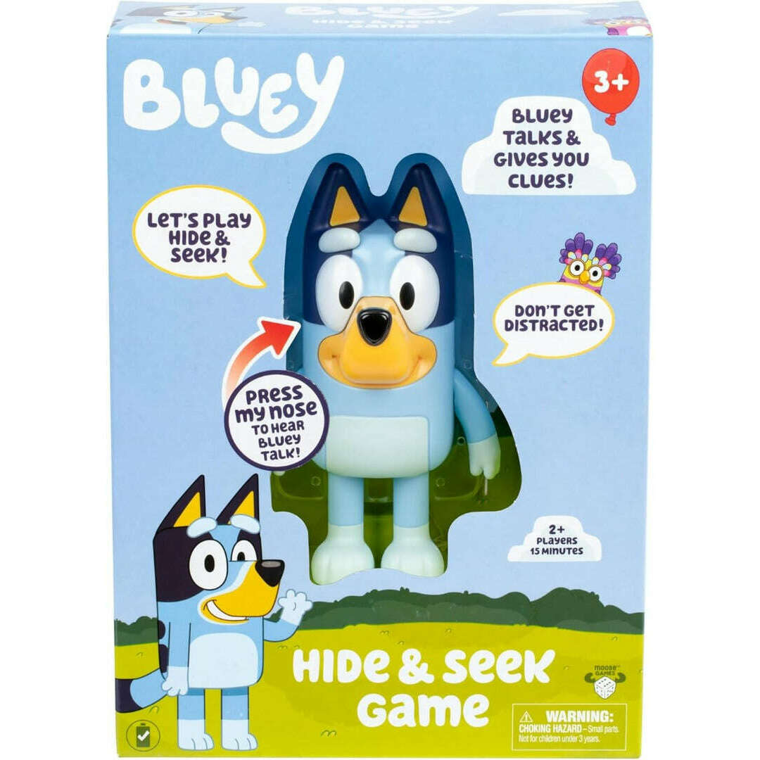 Toys N Tuck:Bluey - Bluey Hide & Seek Game,Bluey