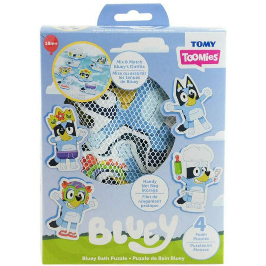 Toys N Tuck:Toomies Bluey Bath Toy Puzzle,Bluey