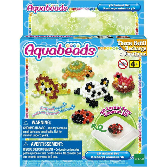 Toys N Tuck:Aquabeads 3D Animal Set Theme Refill,Aquabeads