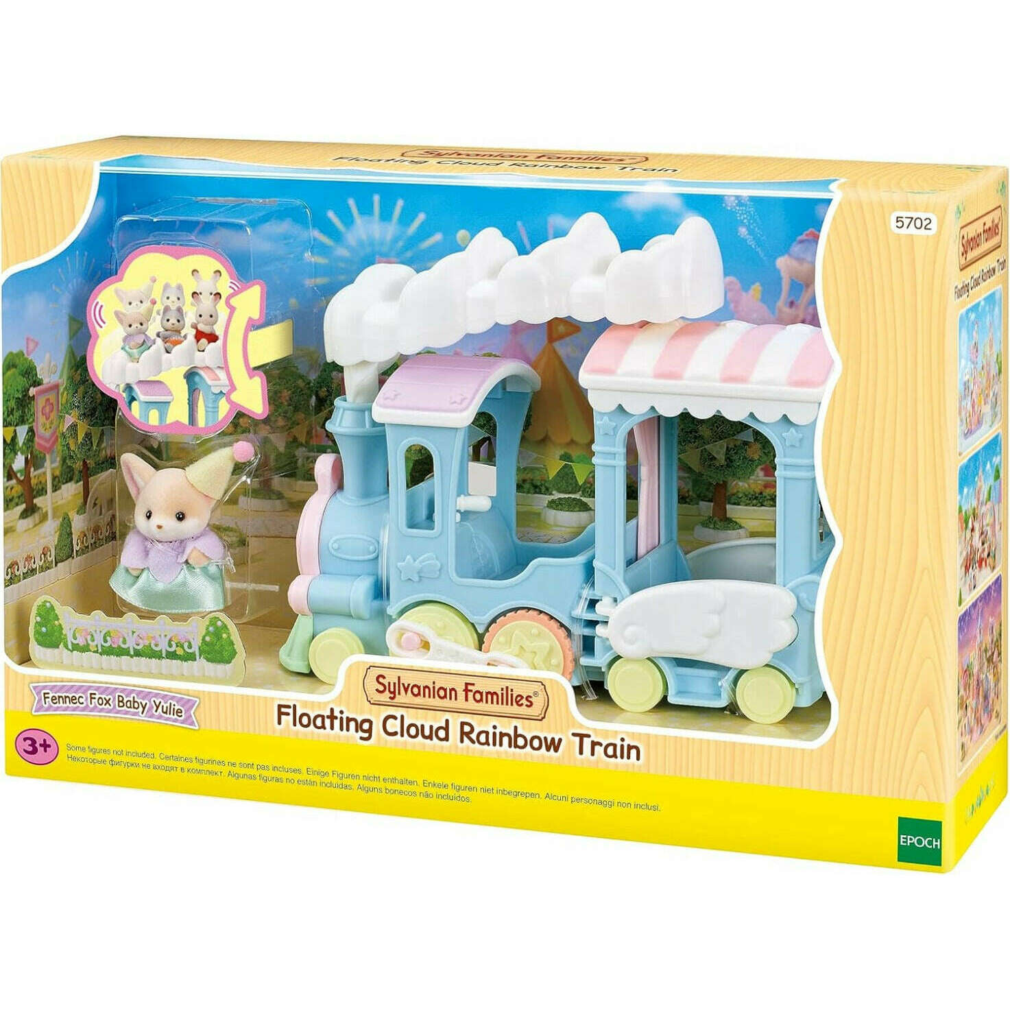 Toys N Tuck:Sylvanian Families Floating Cloud Rainbow Train,Sylvanian Families