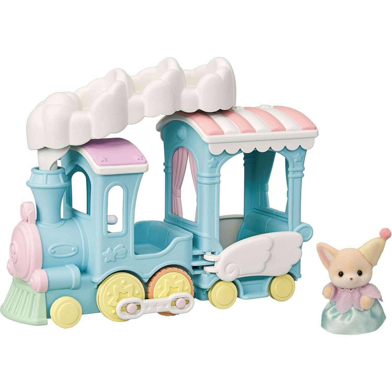 Toys N Tuck:Sylvanian Families Floating Cloud Rainbow Train,Sylvanian Families