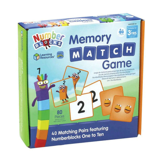 Toys N Tuck:Numberblocks Memory Match Game,Numberblocks