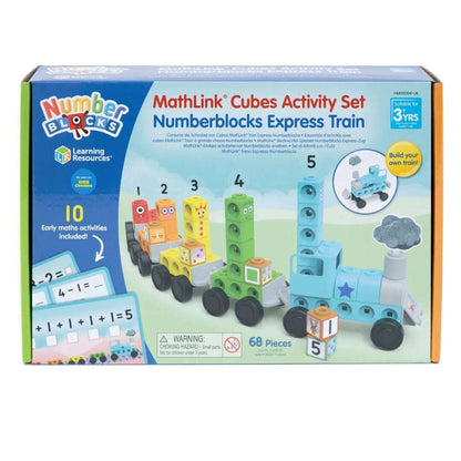 Toys N Tuck:Numberblocks Mathlink Cubes Express Train Activity Set,Numberblocks