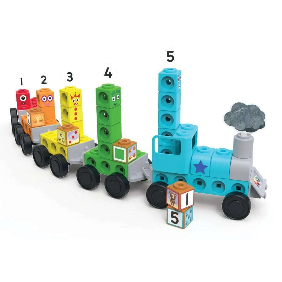 Toys N Tuck:Numberblocks Mathlink Cubes Express Train Activity Set,Numberblocks