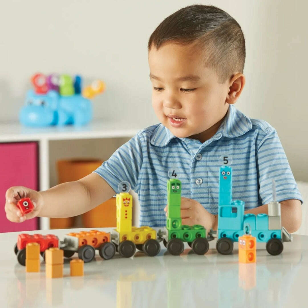 Toys N Tuck:Numberblocks Mathlink Cubes Express Train Activity Set,Numberblocks