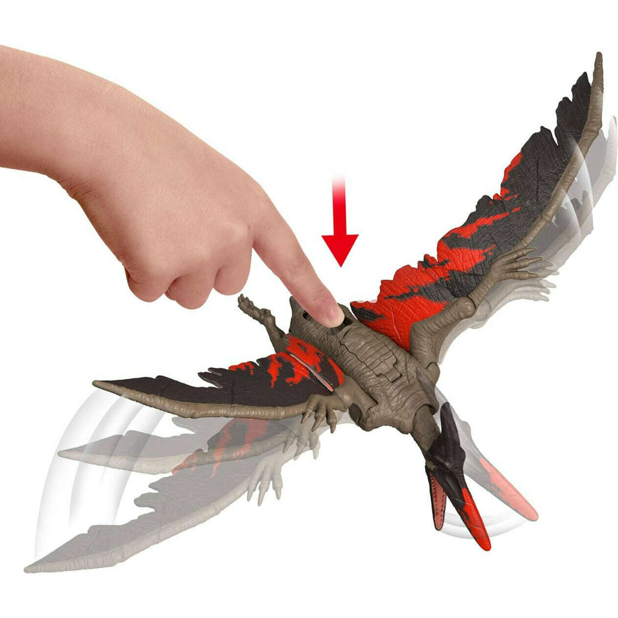Toys N Tuck:Jurassic World Chaos Theory Wild Roar Pteranodon,Jurassic World