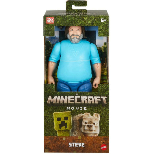 Toys N Tuck:Minecraft Movie 12 Inch Action Figure - Steve,Minecraft