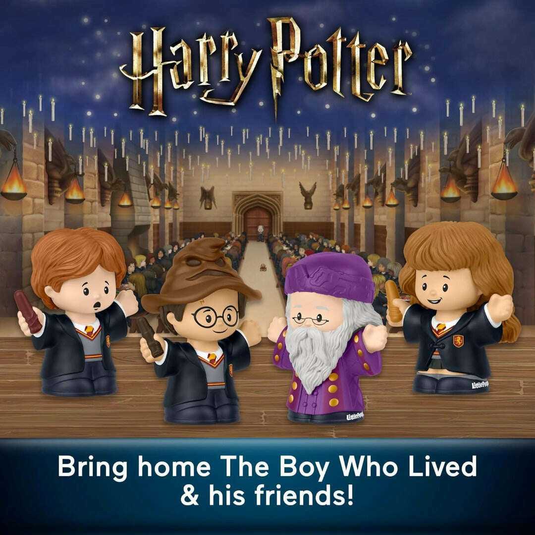 Toys N Tuck:Fisher-Price Little People Harry Potter & The Philosopher�s Stone Collector Pack,Little People