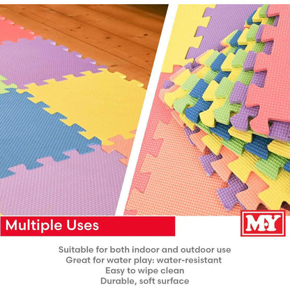 Toys N Tuck:M.Y Royal Court Playmats 9PK,Kandy Toys