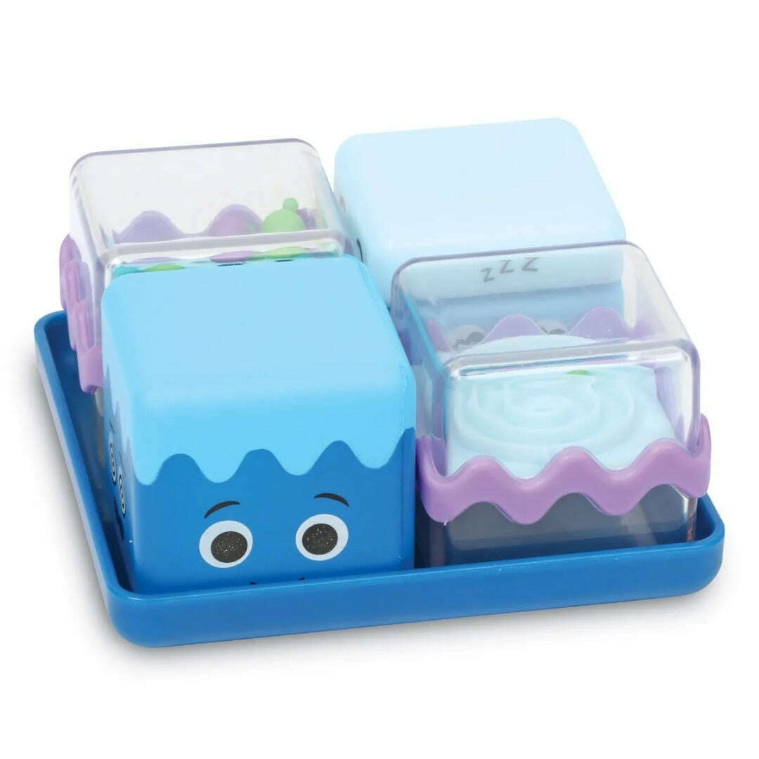 Toys N Tuck:Learning Resources Cool Down Cubes Sensory Fidget Set,Learning Resources