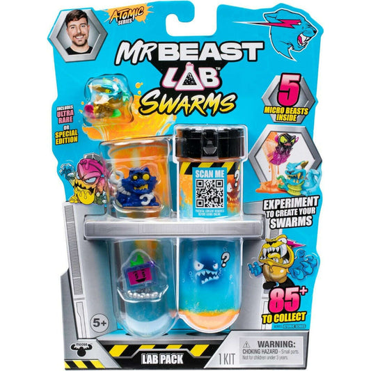 Toys N Tuck:MrBeast Lab Swarms Lab 5-Pack Atomic Series,MrBeast