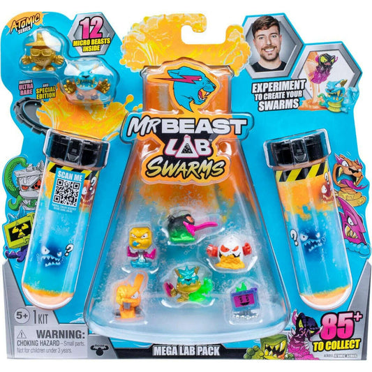 Toys N Tuck:MrBeast Lab Swarms Mega Lab Pack Atomic Series,MrBeast