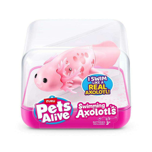 Toys N Tuck:Pets Alive Swimming Axolotls - Pink,Pets Alive