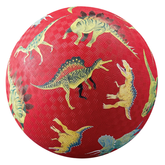 Toys N Tuck:Crocodile Creek 5'' Playground Ball - Dinosaurs Red,Crocodile Creek