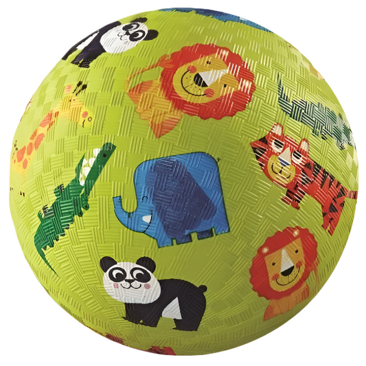 Toys N Tuck:Crocodile Creek 5'' Playground Ball - Jungle,Crocodile Creek