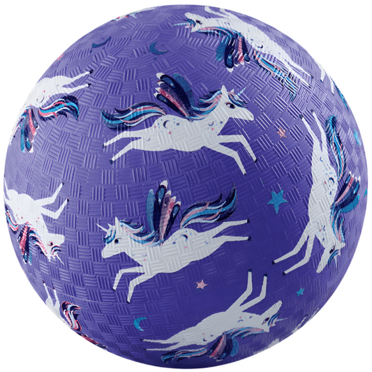 Toys N Tuck:Crocodile Creek 7'' Playground Ball - Purple Unicorn,Crocodile Creek