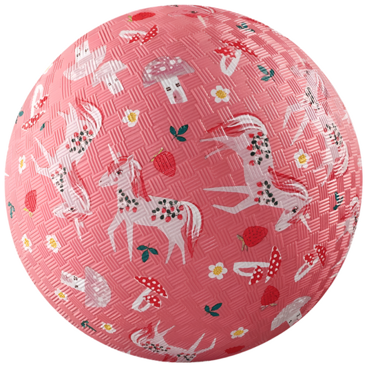 Toys N Tuck:Crocodile Creek 7'' Playground Ball - Unicorn Garden,Crocodile Creek