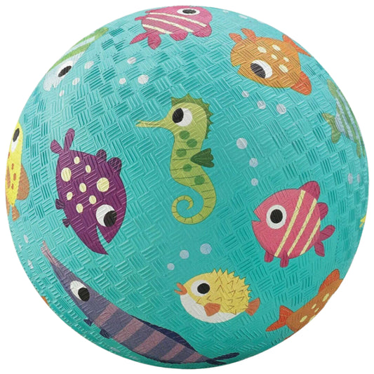 Toys N Tuck:Crocodile Creek 7'' Playground Ball - Fish,Crocodile Creek