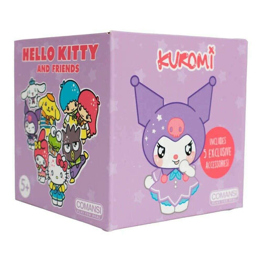 Toys N Tuck:Hello Kitty & Friends Figure & Accessory Box - Kuromi,Hello Kitty