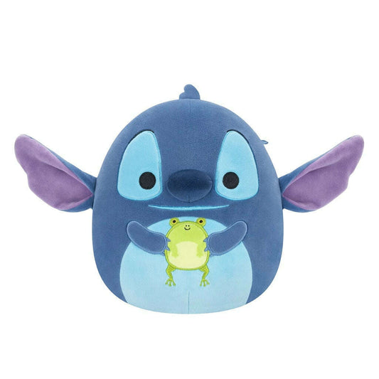 Toys N Tuck:Squishmallows Disney 8 Inch Plush - Stitch Holding Frog,Squishmallows