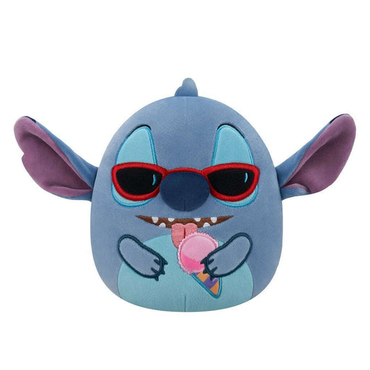 Toys N Tuck:Squishmallows Disney 8 Inch Plush - Stitch Holding Snow Cone,Squishmallows