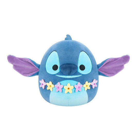 Toys N Tuck:Squishmallows Disney 8 Inch Plush - Stitch Wearing Lei,Squishmallows