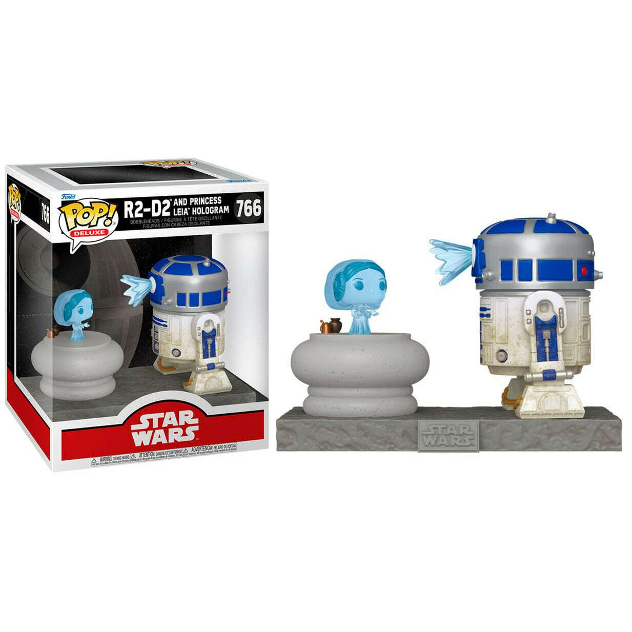 Toys N Tuck:Pop Vinyl - Star Wars - R2-D2 And Princess Leia Hologram 766,Star Wars