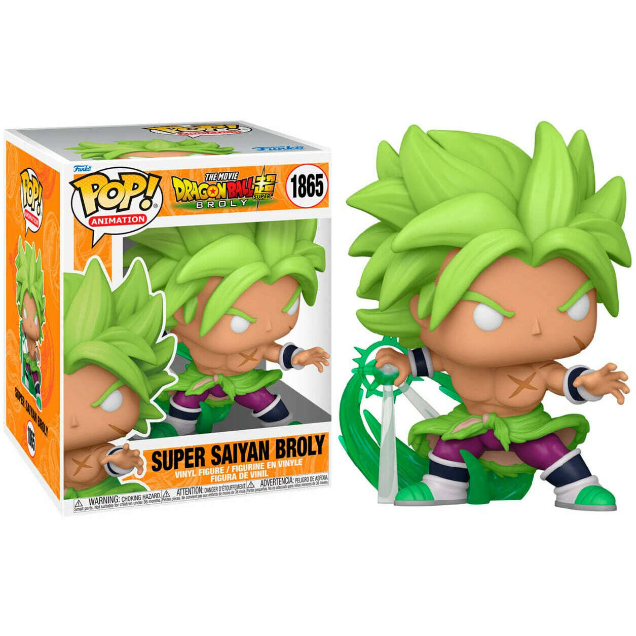 Toys N Tuck:Pop! Vinyl - Dragonball Super The Movie - Super Saiyan Broly 1865,Dragonball Super