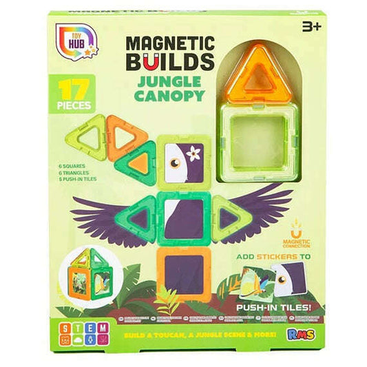 Toys N Tuck:Magnetic Builds - Jungle Canopy,Magnetic Builds