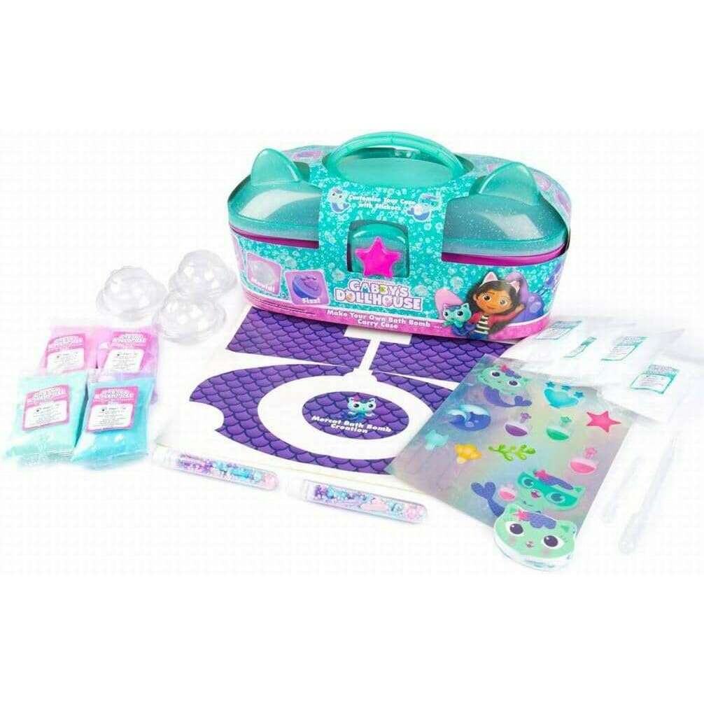 Toys N Tuck:Gabby's Dollhouse Make Your Own Bath Bomb Carry Case,Gabby's Dollhouse