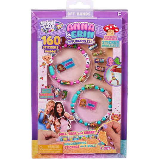 Toys N Tuck:Sticki Rolls BFF Bands Anna & Erin,Sticki Rolls