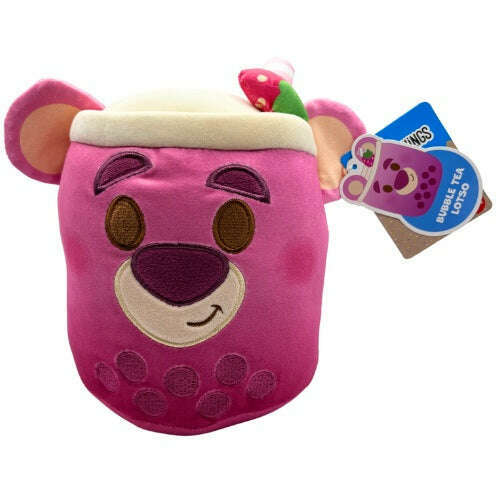 Toys N Tuck:Disney Munchlings 7 Inch Plush Bubble Tea Lotso,Disney