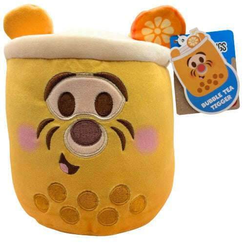 Toys N Tuck:Disney Munchlings 7 Inch Plush Bubble Tea Tigger,Disney