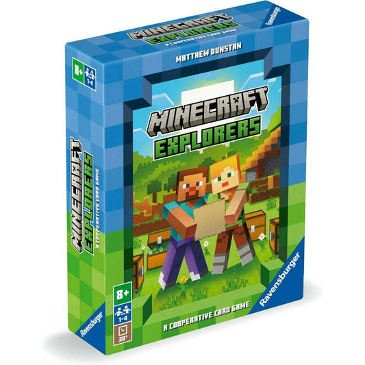 Toys N Tuck:Ravensburger Minecraft Explorers Cooperative Card Game,Minecraft