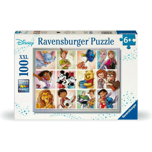 Toys N Tuck:Ravensburger 100 XXL Piece Puzzle Disney Multicharacter,Marvel